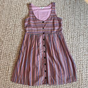 Madewell striped dress